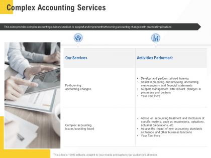 Corporate service providers complex accounting services ppt powerpoint guidelines