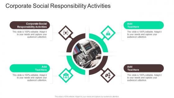 Corporate Social Responsibility Activities In Powerpoint And Google Slides Cpb