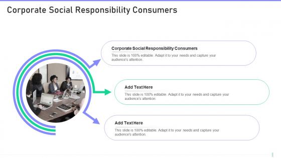 Corporate Social Responsibility Consumers Ppt Powerpoint Presentation Inspiration Cpb