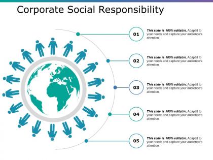 Corporate social responsibility ppt inspiration ideas