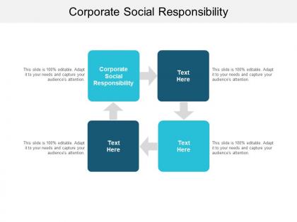 Corporate social responsibility ppt powerpoint presentation file slide cpb