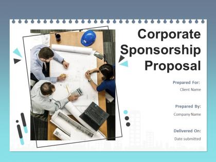 Corporate Sponsorship Proposal Powerpoint Presentation Slides
