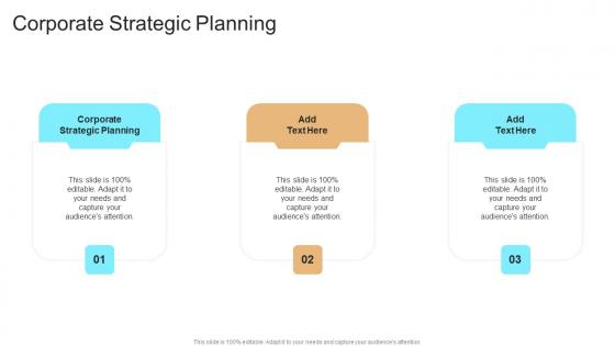 Corporate Strategic Planning In Powerpoint And Google Slides Cpb