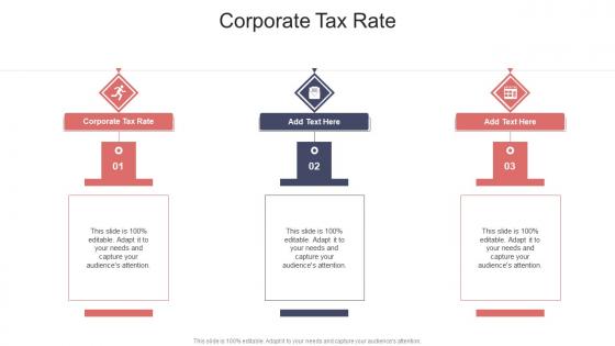 Corporate Tax Rate In Powerpoint And Google Slides Cpb