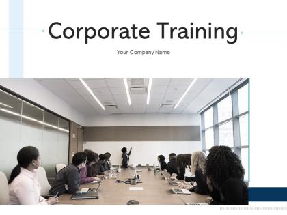 Corporate training assessment timeline department resources introduction