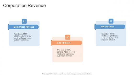 Corporation Revenue In Powerpoint And Google Slides Cpb
