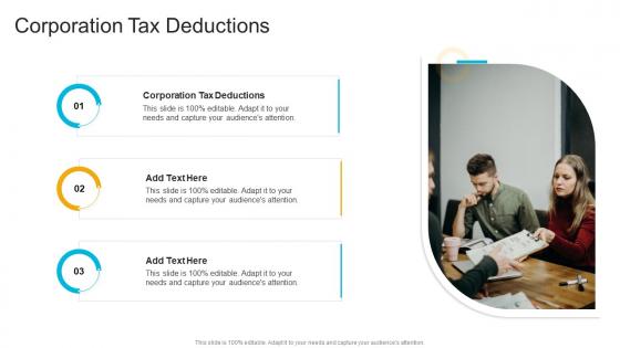 Corporation Tax Deductions In Powerpoint And Google Slides Cpb