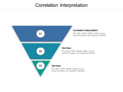 Correlation interpretation ppt powerpoint presentation model inspiration cpb