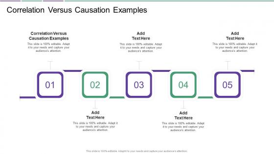 Correlation Versus Causation Examples In Powerpoint And Google Slides Cpb