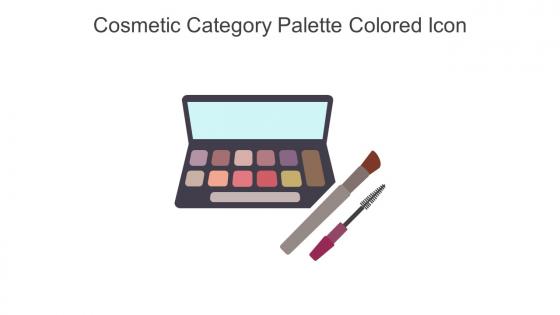 Cosmetic Category Palette Colored Icon In Powerpoint Pptx Png And Editable Eps Format
