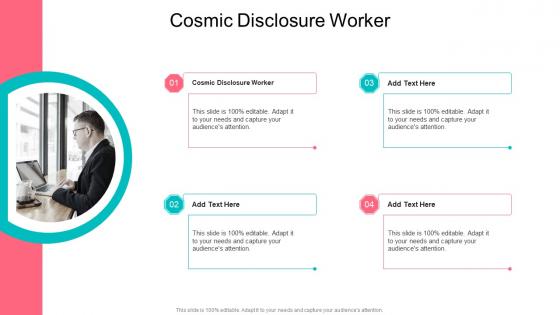 Cosmic Disclosure Worker In Powerpoint And Google Slides Cpb