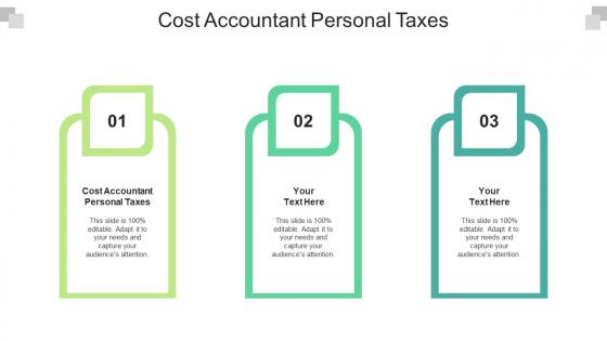 Cost accountant personal taxes ppt powerpoint presentation styles file formats cpb