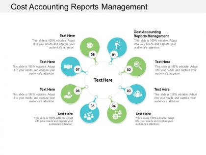 Cost accounting reports management ppt powerpoint presentation rules cpb