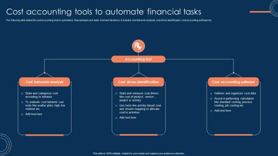 Cost Accounting Tools To Automate Financial Tasks