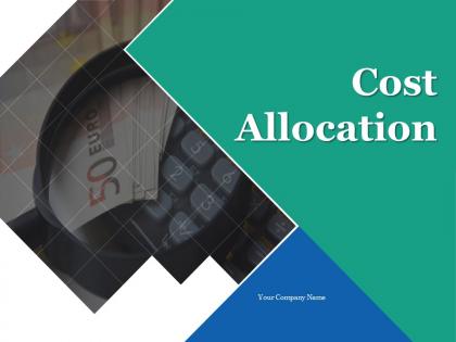 Cost Allocation Indirect Costs Allocation Direct Cost Output Per Month