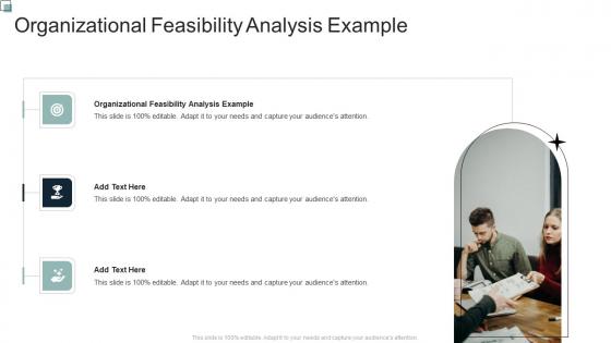 Cost Analysis Organizational Feasibility Analysis Example In Powerpoint And Google Slides Cpb