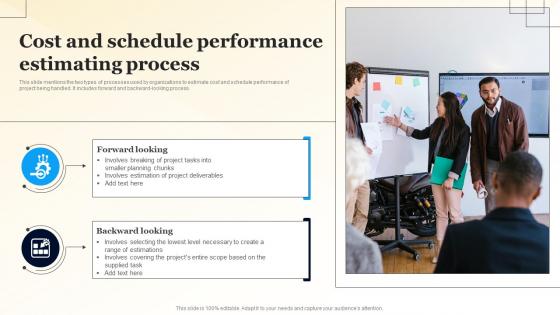 Cost And Schedule Performance Estimating Process