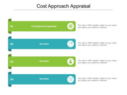 Cost approach appraisal ppt powerpoint presentation gallery file formats cpb