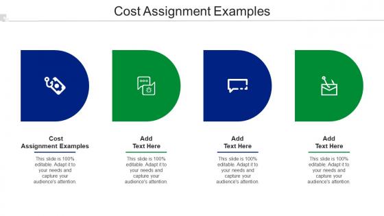 Cost Assignment Examples Ppt Powerpoint Presentation Icon Rules Cpb