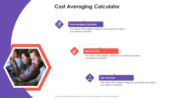 Cost Averaging Calculator In Powerpoint And Google Slides Cpb