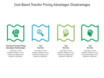 Cost based transfer pricing advantages disadvantages ppt powerpoint presentation brochure cpb