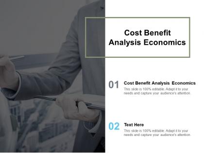 Cost benefit analysis economics ppt powerpoint presentation ideas samples cpb