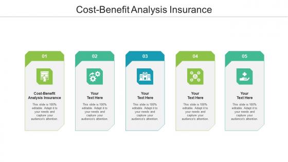 Cost Benefit Analysis Insurance Ppt Powerpoint Presentation Slides Templates Cpb