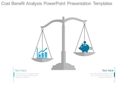 Cost benefit analysis powerpoint presentation templates