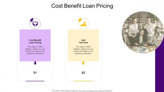 Cost Benefit Loan Pricing In Powerpoint And Google Slides Cpb