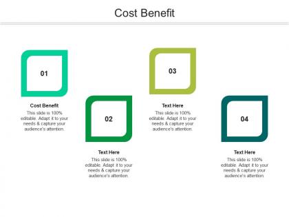 Cost benefit ppt powerpoint presentation model format ideas cpb