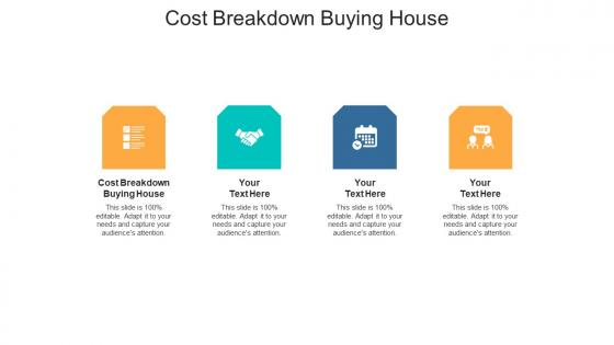 Cost breakdown buying house ppt powerpoint presentation icon outline cpb