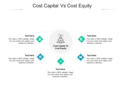 Cost capital vs cost equity ppt powerpoint presentation file elements cpb