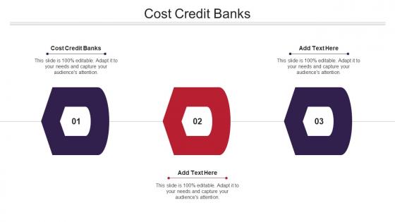Cost Credit Banks Ppt Powerpoint Presentation Outline Ideas Cpb