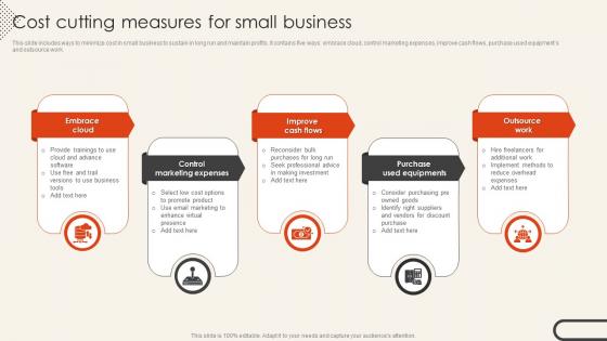 Cost Cutting Measures For Small Business