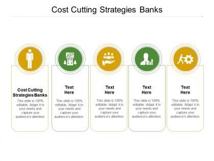 Cost cutting strategies banks ppt powerpoint presentation show model cpb