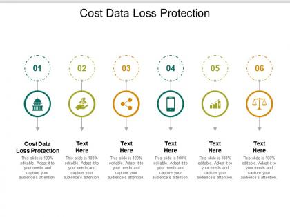 Cost data loss protection ppt powerpoint presentation ideas introduction cpb
