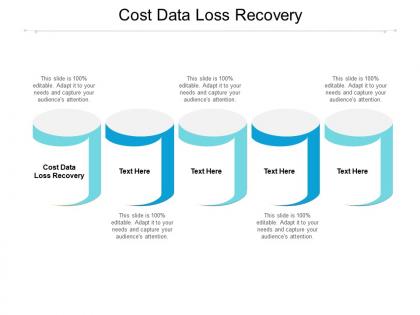 Cost data loss recovery ppt powerpoint presentation infographic template designs download cpb