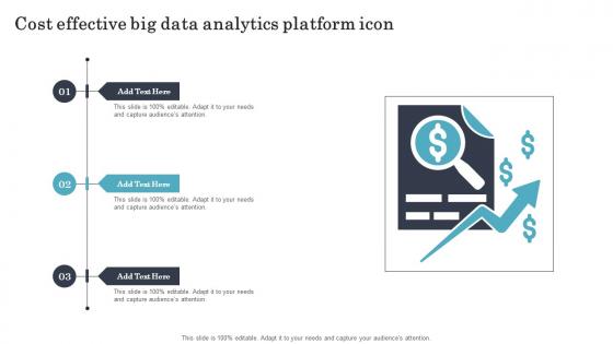 Cost Effective Big Data Analytics Platform Icon