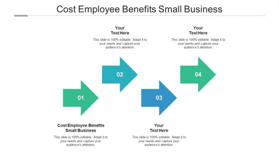 Cost employee benefits small business ppt powerpoint presentation infographics cpb