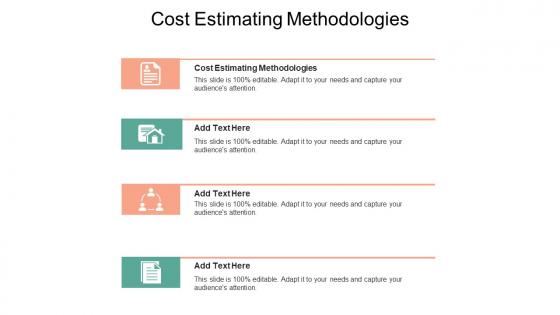 Cost Estimating Methodologies In Powerpoint And Google Slides Cpb