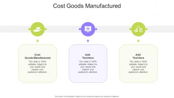 Cost Goods Manufactured In Powerpoint And Google Slides Cpb