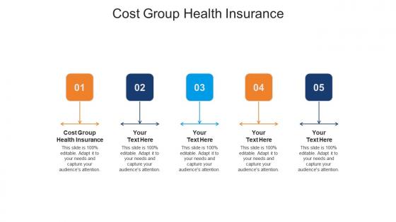 Cost group health insurance ppt powerpoint presentation infographic cpb