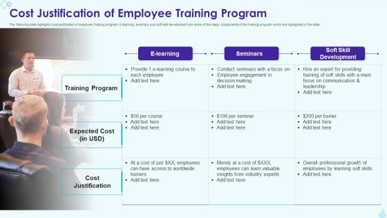 Cost Justification Of Employee Training Program