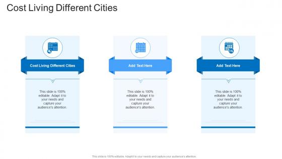 Cost Living Different Cities In Powerpoint And Google Slides Cpb