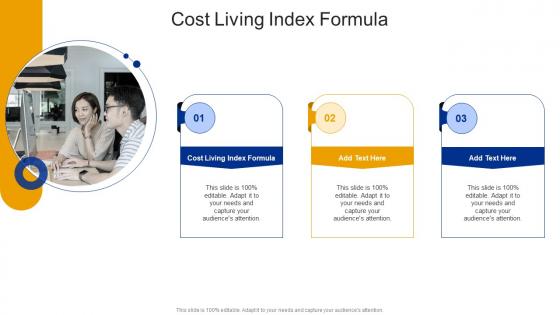 Cost Living Index Formula In Powerpoint And Google Slides Cpb