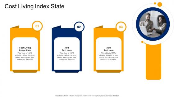 Cost Living Index State In Powerpoint And Google Slides Cpb