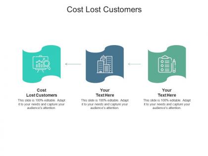 Cost lost customers ppt powerpoint presentation styles graphics example cpb