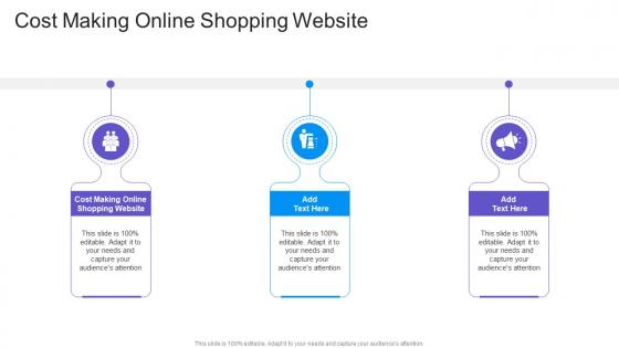 Cost Making Online Shopping Website In Powerpoint And Google Slides Cpb
