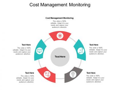 Cost management monitoring ppt powerpoint presentation file brochure cpb