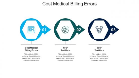 Cost medical billing errors ppt powerpoint presentation show cpb